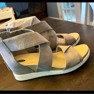 Dr. Scholl's Gray Sandals